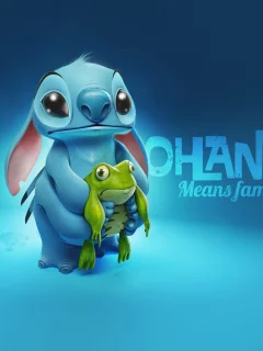 лягушка, Stitch, frog, стич