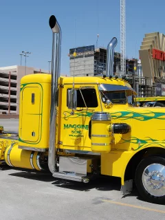 peterbilt, 351, custom, big rig, truck