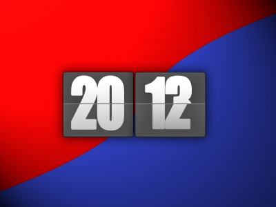 2013, полоса, красный, новый год, 2012, синий