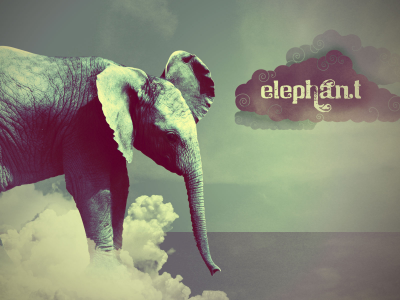 elephant, Слон, туча, стиль