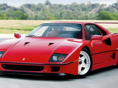 wallpapers, ferrari f40, автомобиль, automobile, us-spec, Car, red, beautiful