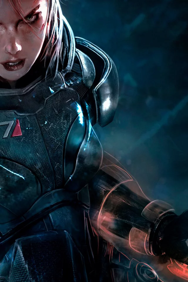 игра, броня, game, шепард, Mass effect 3, shepard, femshep