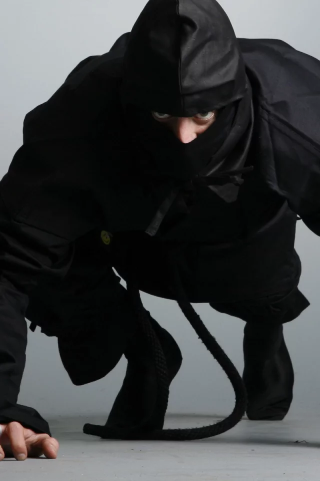 ninja, Ниндзя, черный костюм, shinobi