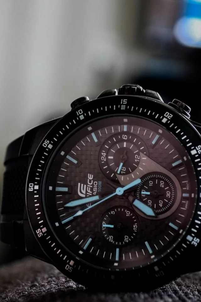 часы, наручные, edifice, ef-552pb, Casio