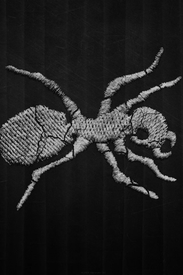 лого, полосы, темный фон, The prodigy, муравей, breakbeat, ant