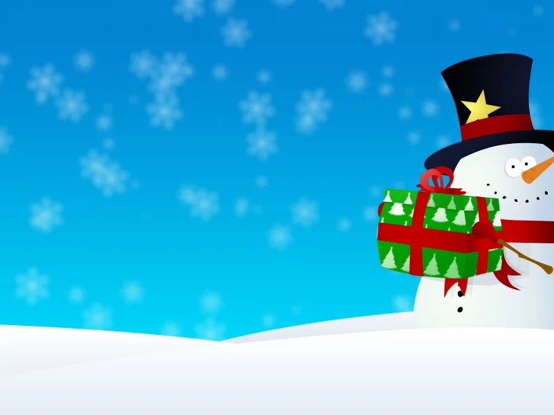 Christmas, новый год, графика, рождество, new year, снеговик