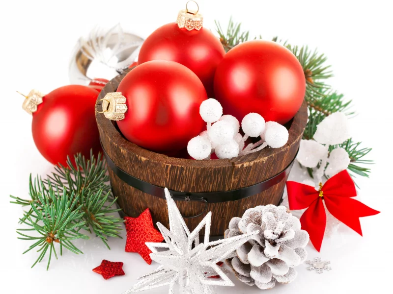 Новый год, new year, рождество, шарики, праздник, christmas