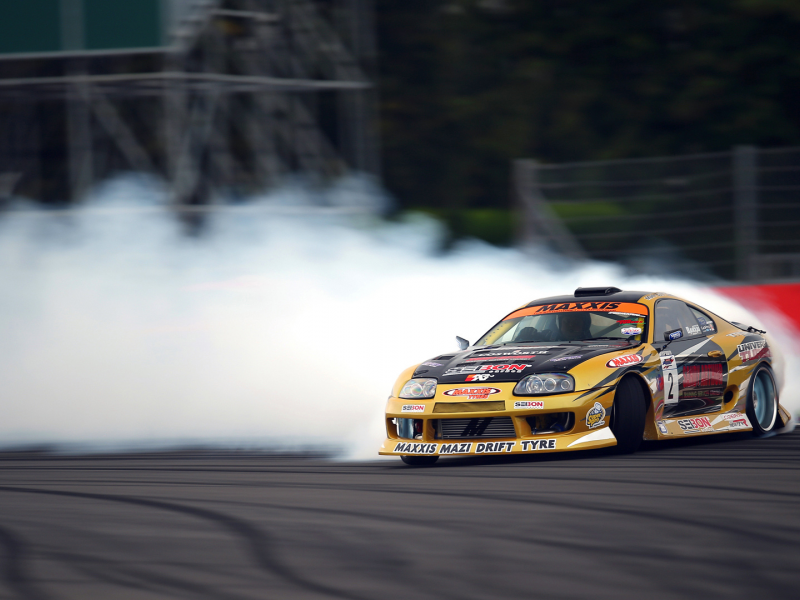 smoke, Toyota, competition, tuning, sportcar, drift, supra