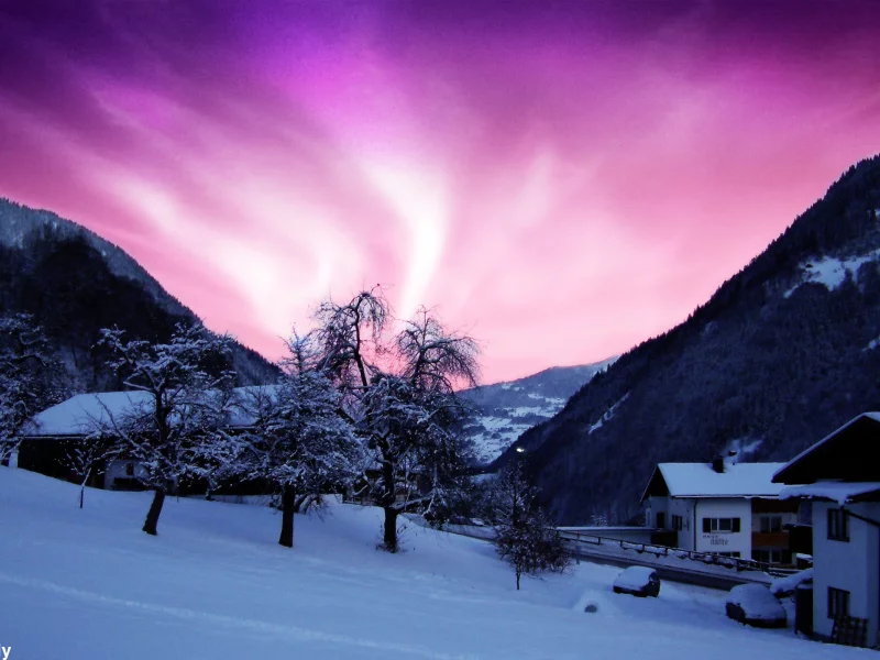 cool, ночь, Северное сияние, northern lights, alaska, aurora