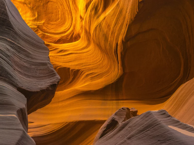 сша, аризона, антилопы, Arizona, каньон