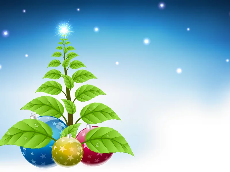 ёлка, Графика, new year, новый год, рождество, праздник