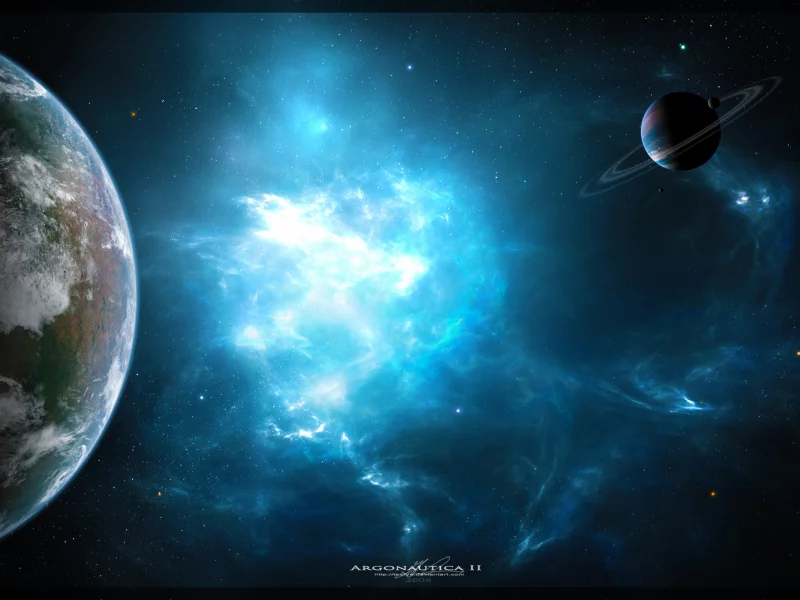 nebula, туманность, art, арт, планеты, planets, Космос, space