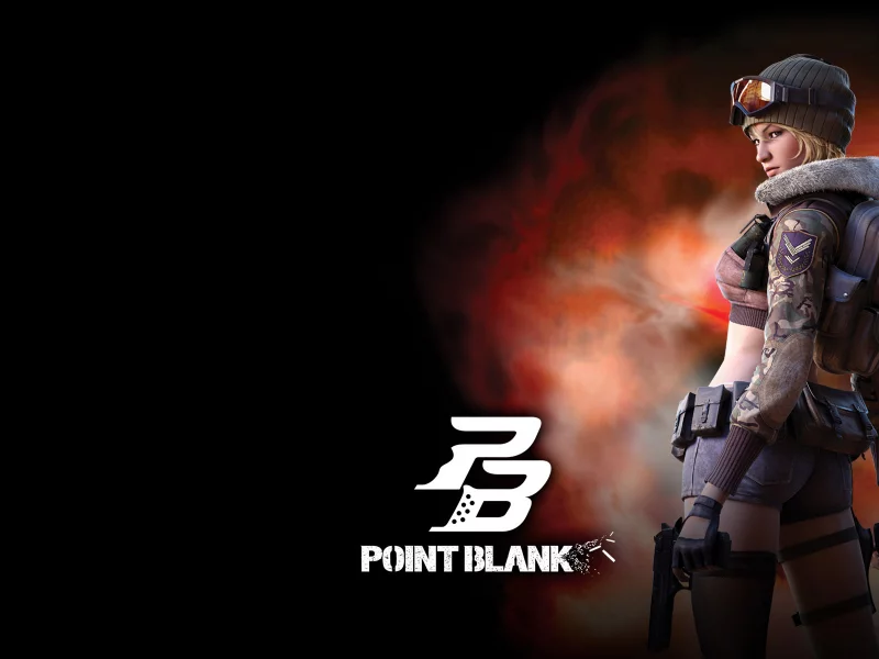 Point blank, пушки, девушка, темный фон