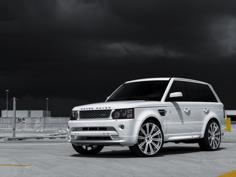 белый, range rover, ренж ровер, sport, white, ленд ровер, Land rover