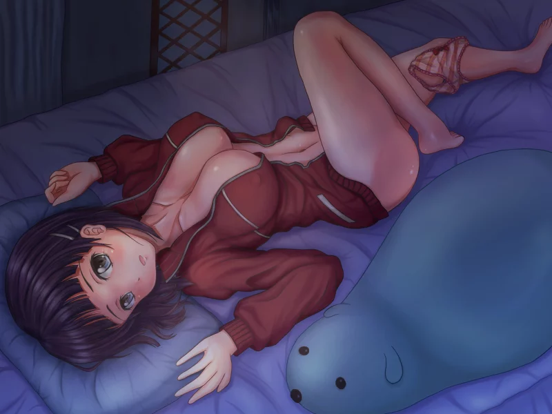 Арт, sword art online , девушка, постель, medossa, kirigaya suguha, лежа