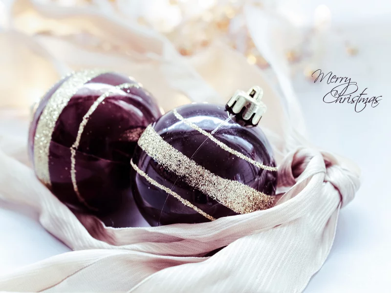 игрушки, шары, елочные, узор, золотой, Merry christmas