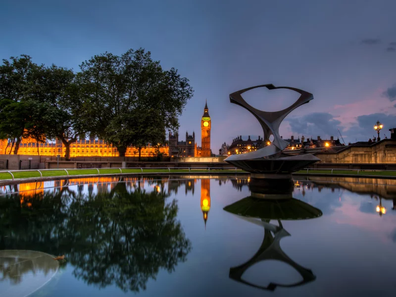 ночь, London, лондон, england, big ben, uk, night, англия