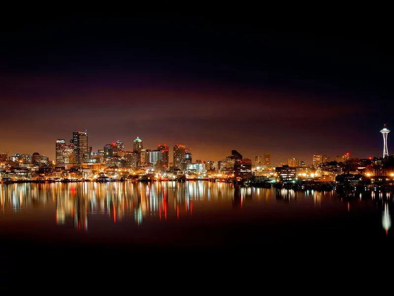 seattle, Usa, washington, city, город