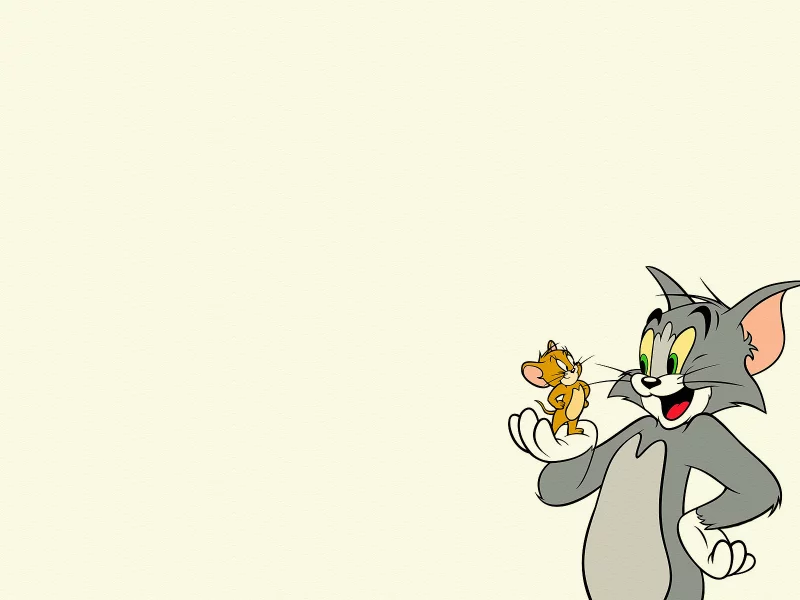 tom and jerry, мышонок, минимализм, усы, Том и джерри, кот