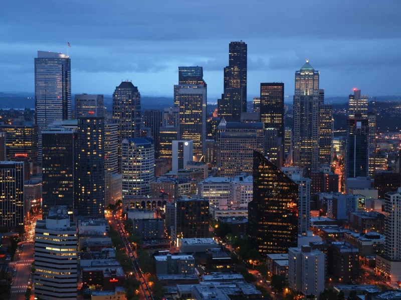 washington, Usa, city, seattle, город