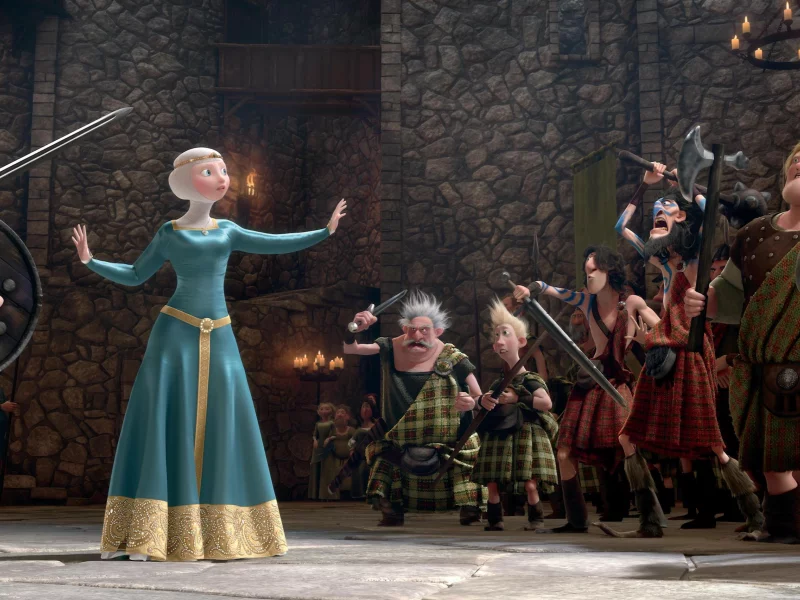 princess, film, queen, scotland, red hair, pixar, merida, Brave, the movie, disney, king, warriors