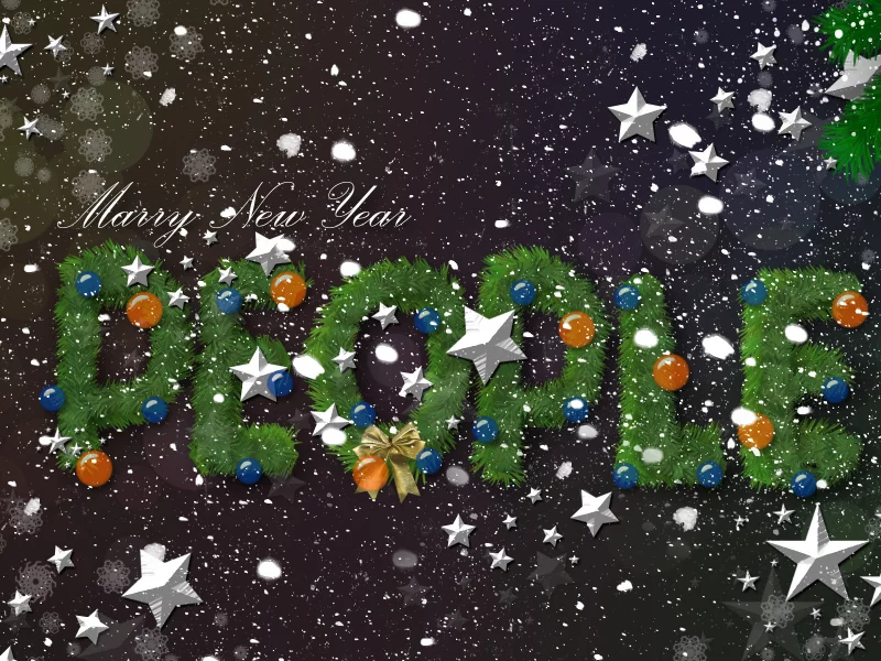 Новый год, веселого нового года, елка, marry new year