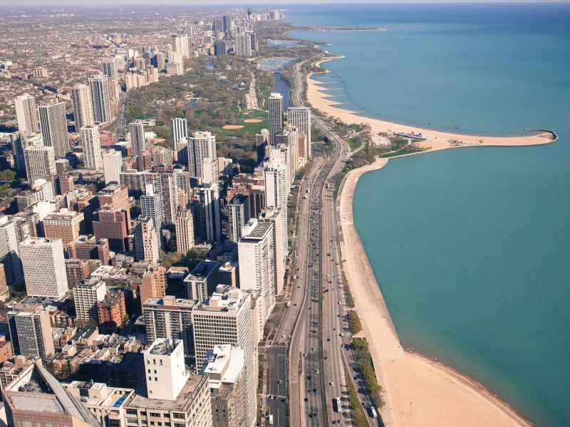 город, Usa, дороги, иллиноис, сша, чикаго, chicago, illinois