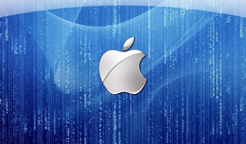 полосы, Apple, лого, бренд, яблоко