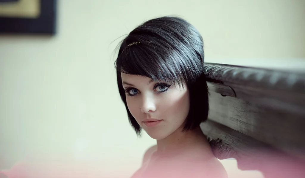 лицо, взгляд, Mellisa clarke, красивая, брюнетка, модель