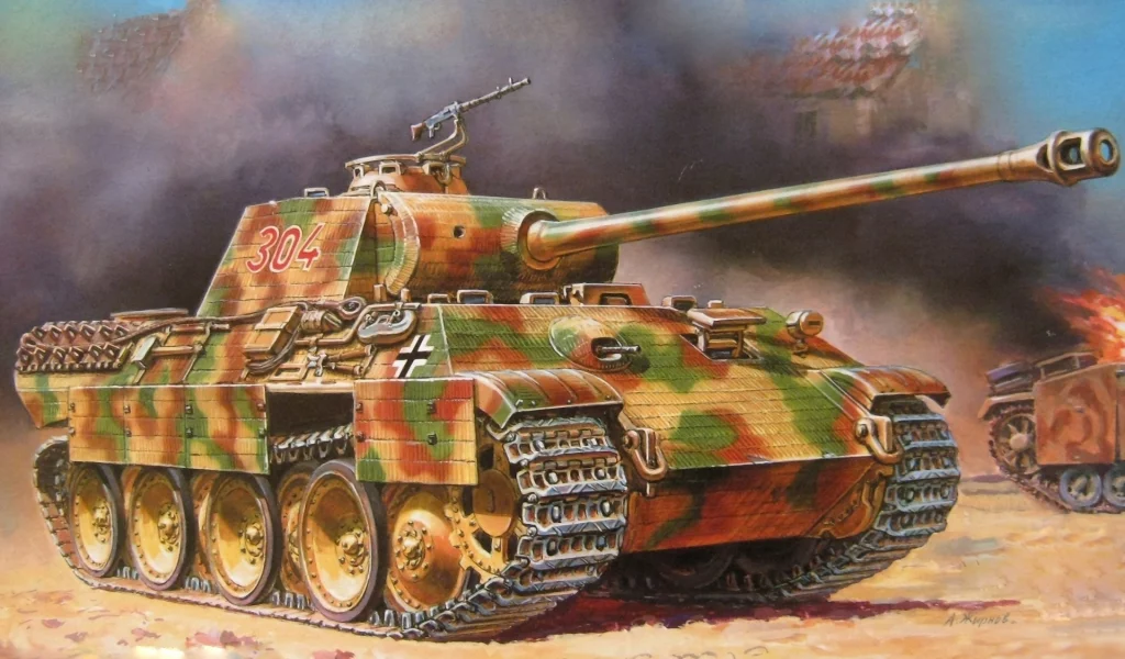 пантера, обои, Pzkpfw v ausf a, танк