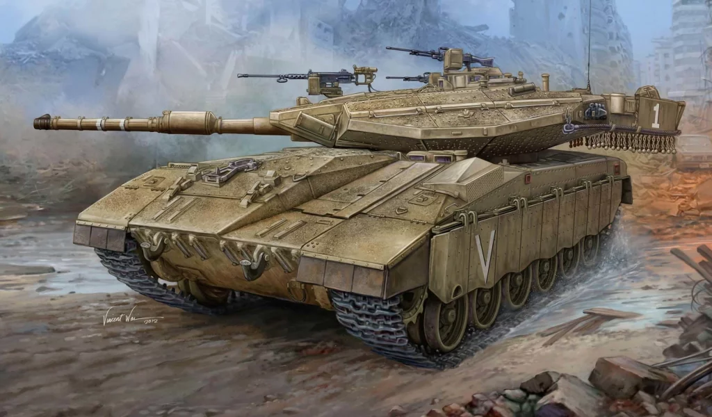 боевых, меркава, основных, танк, серия, mk iii d , merkava, Арт