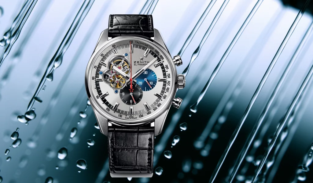 Часы, вода, watch, zenith