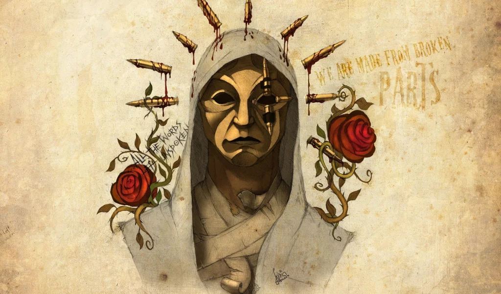 Hollywood undead, danny, artwork, notes from the underground