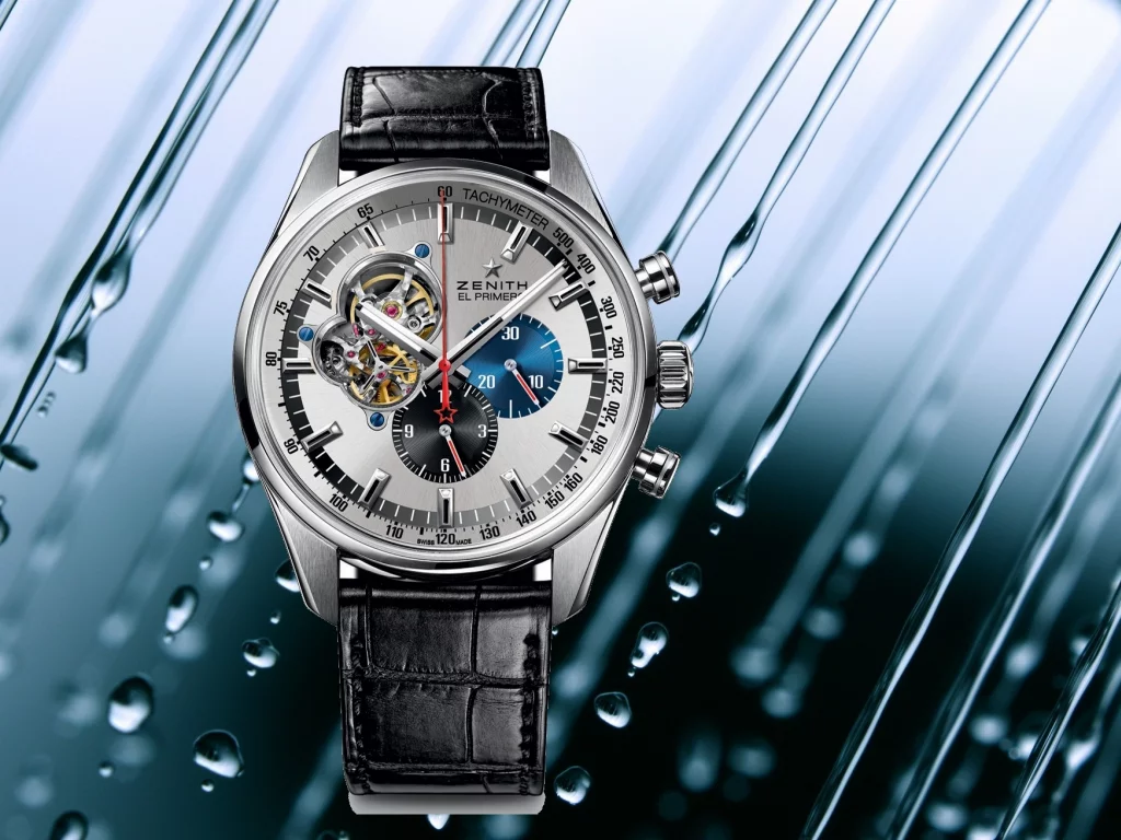 Часы, вода, watch, zenith