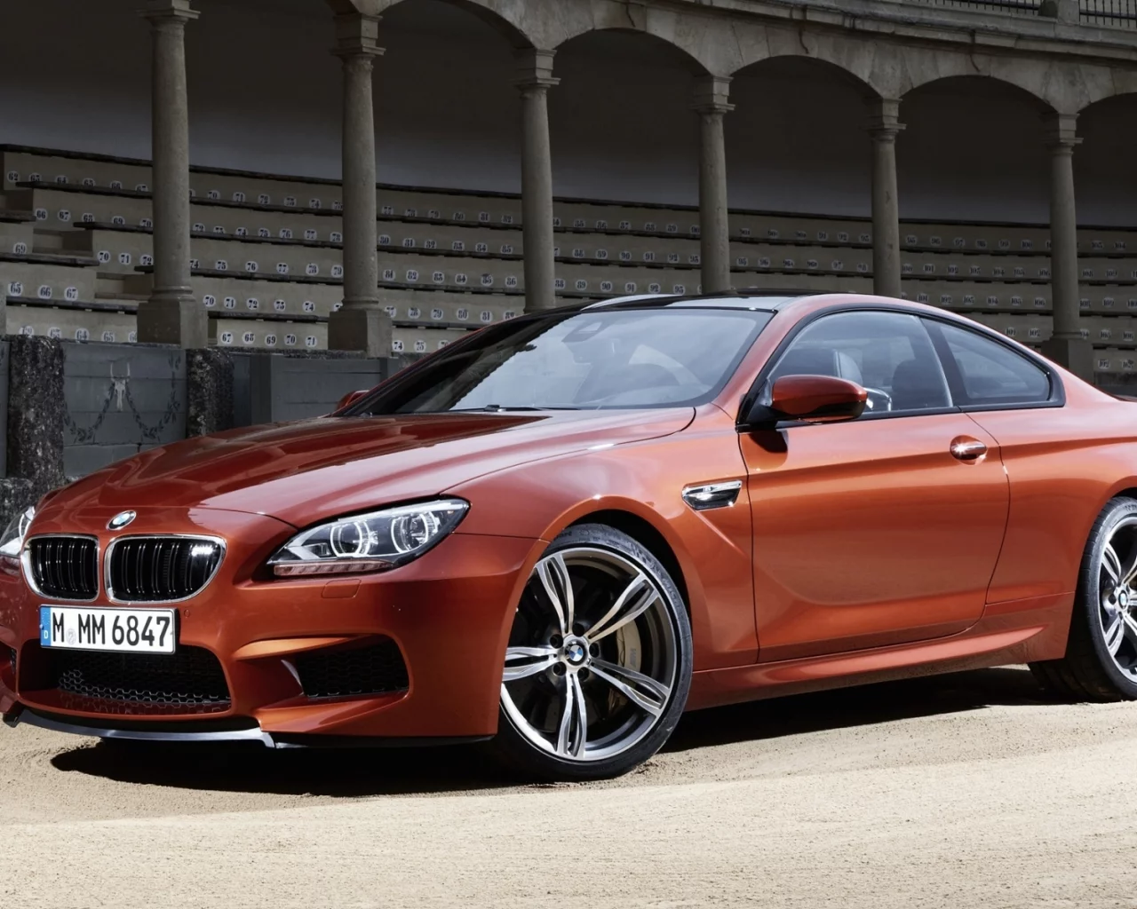 фон, Bmw, m6, суперкар, бмв, передок, coupe