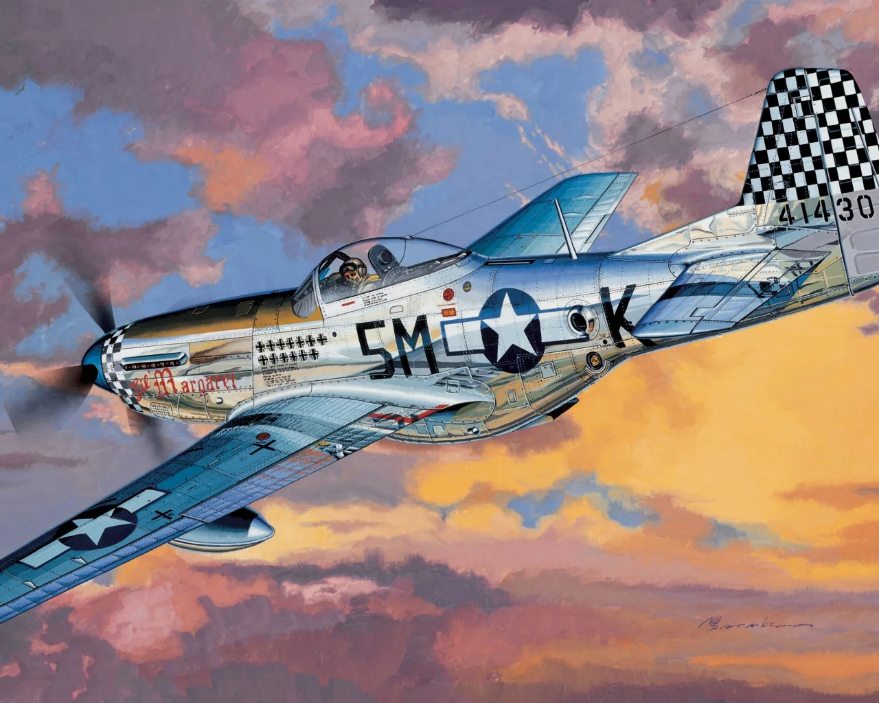 F-6d, истребитель, американский, mustang, самолёт, мустанг
