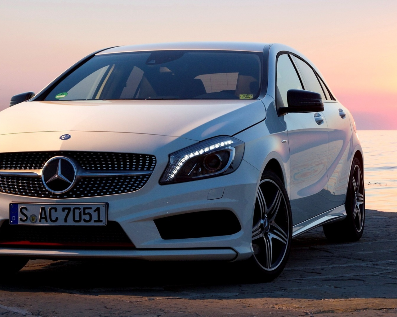 sport, a200, amg, 2012, wallpapers, Car, автомобиль, new, mercedes, package, white