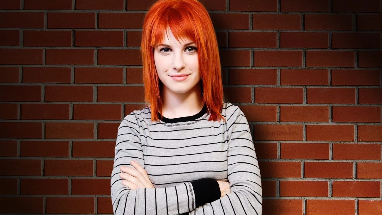 певица, рыжая, знаменитость, Hayley williams, улыбка