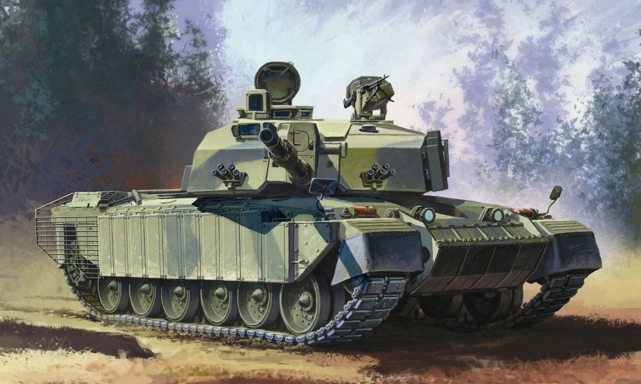рисунок, основной, челленджер 2, Арт, боевой, challenger 2