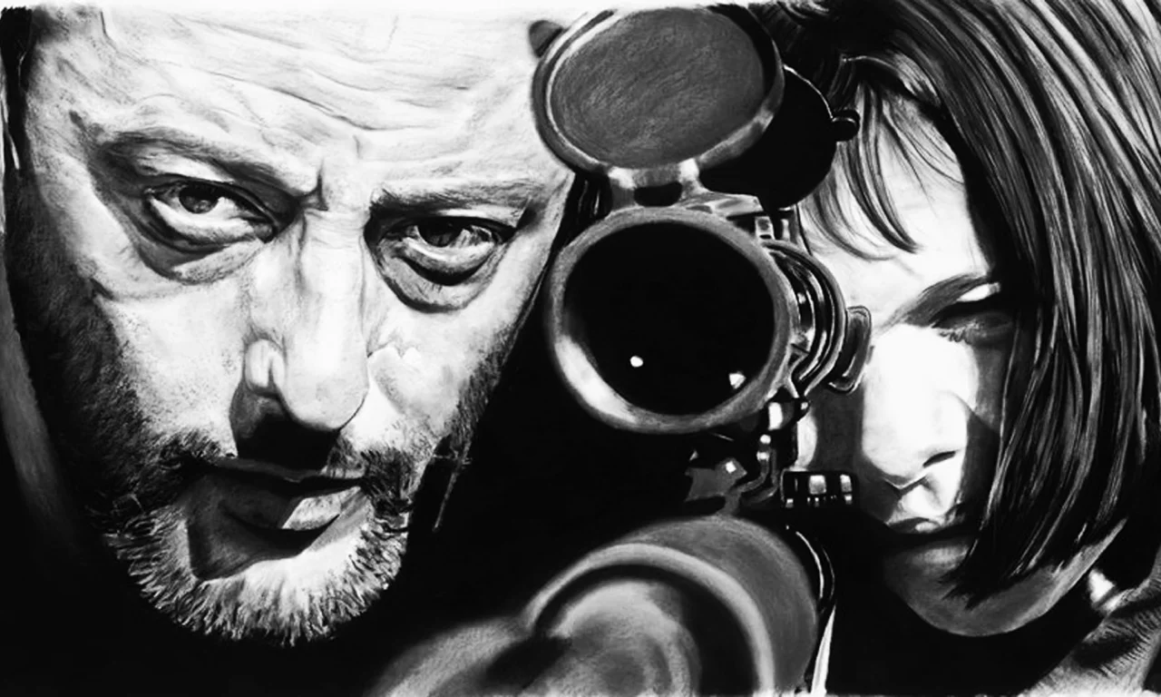 арт, natalie portman, натали портман, jean reno, Леон, leon, жан рено