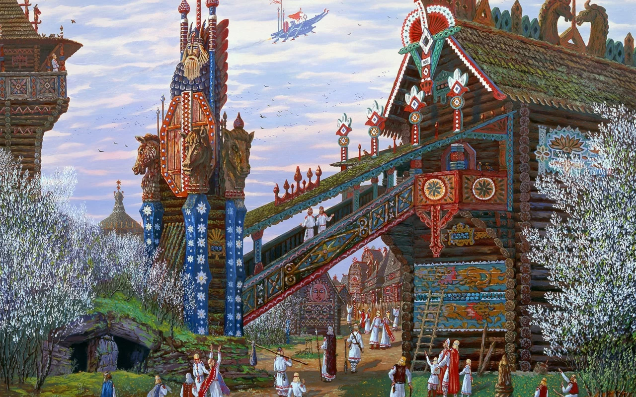 всеволод иванов, Князь рус прилетел по весне