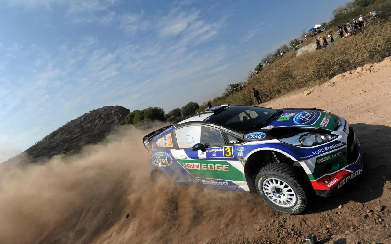 rally, ралли, латвала, mexico, пыль, fiesta, jm latvala, wrc, Ford, rs