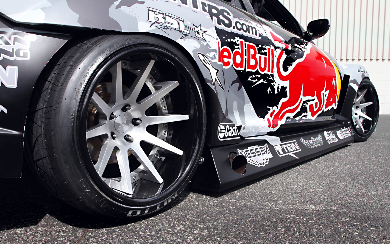 red-bull racing, widebody, sportcar, spoiler, wheels, tuning, rx-8, Mazda, drift, competition, team