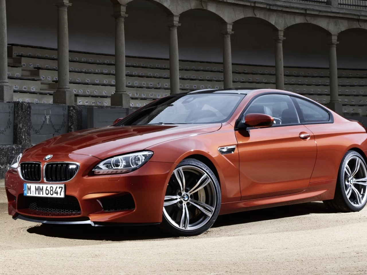 фон, Bmw, m6, суперкар, бмв, передок, coupe