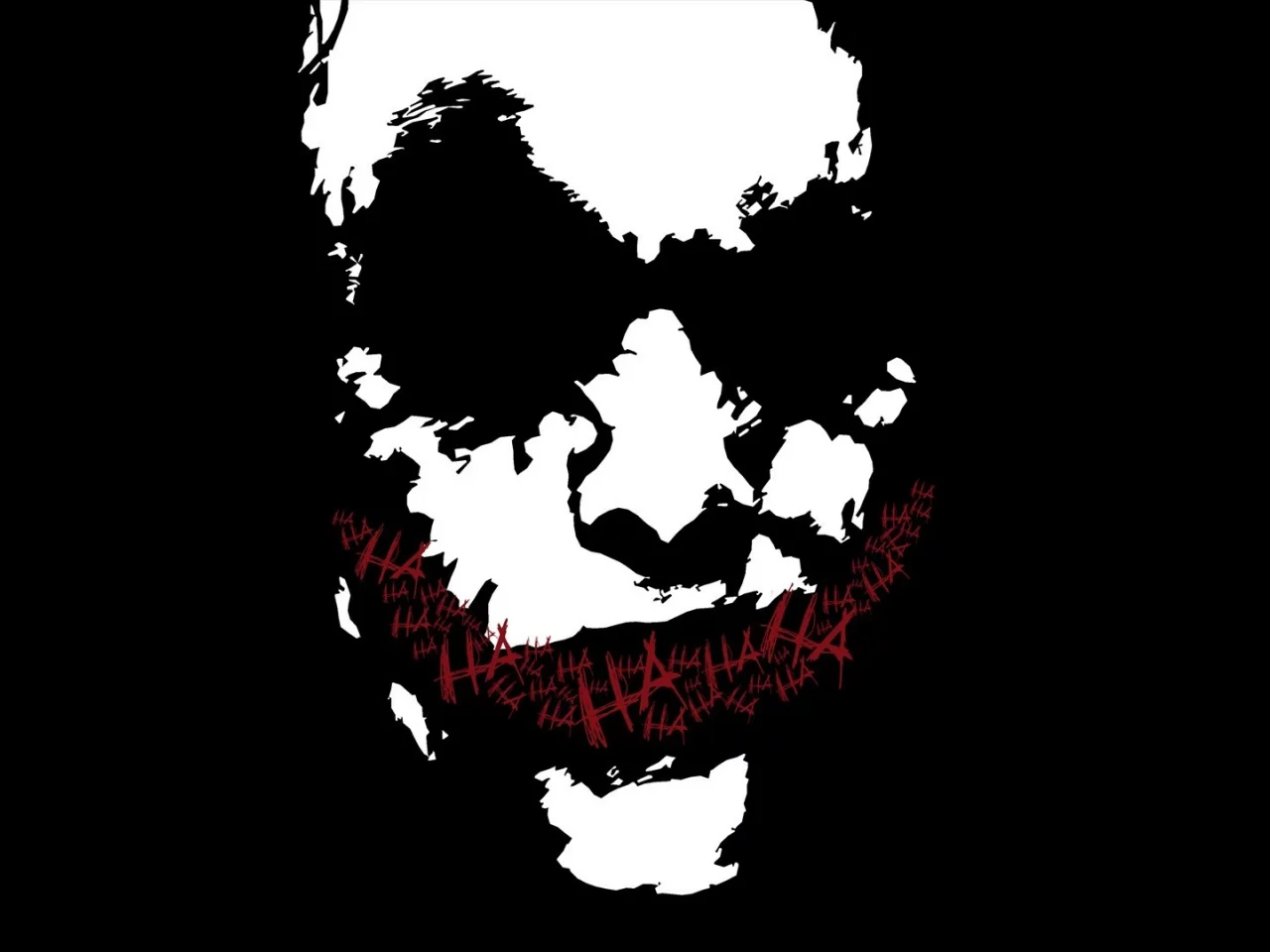 joker, черный, улыбка, Джокер