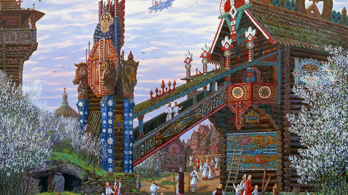 всеволод иванов, Князь рус прилетел по весне