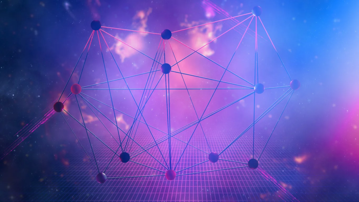 aymcreations, шарики, связь, fully connected, Абстракция