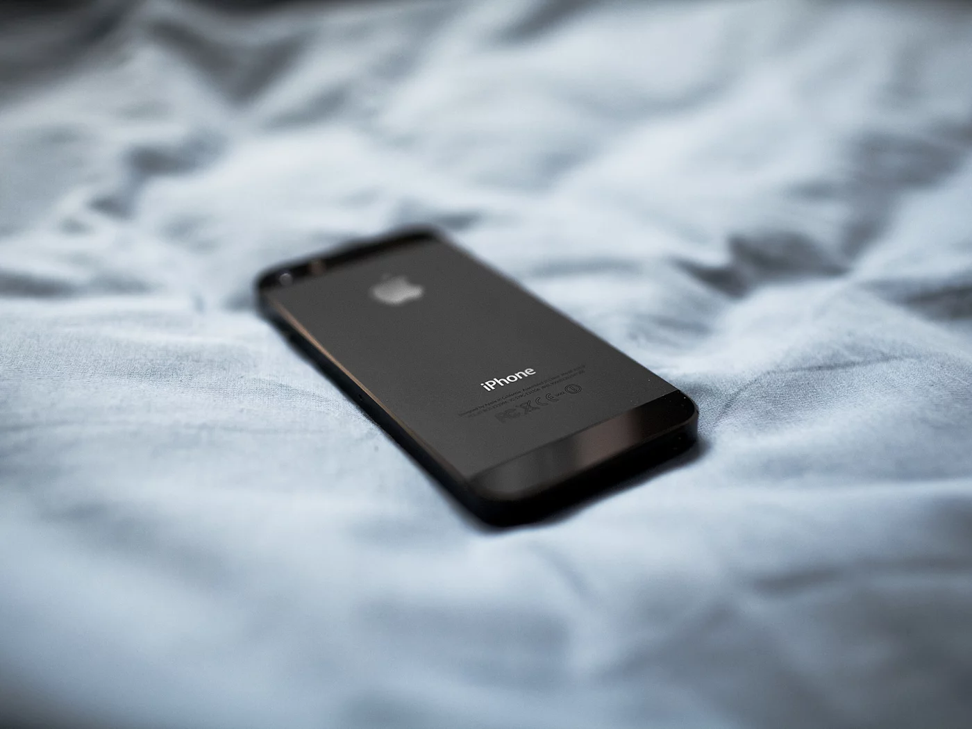 черный, Apple, iphone 5, размытость, макро