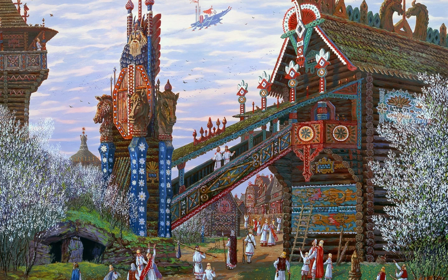 всеволод иванов, Князь рус прилетел по весне