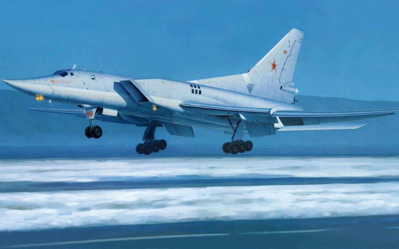 backfire, Ту-22м3, снег, аэродром, полоса, бомбардировщик
